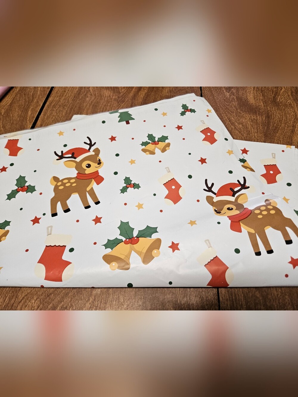 Christmas Reindeer Polymailer Packages